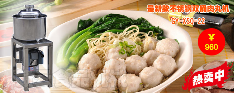 22型最新款肉丸機(jī)
