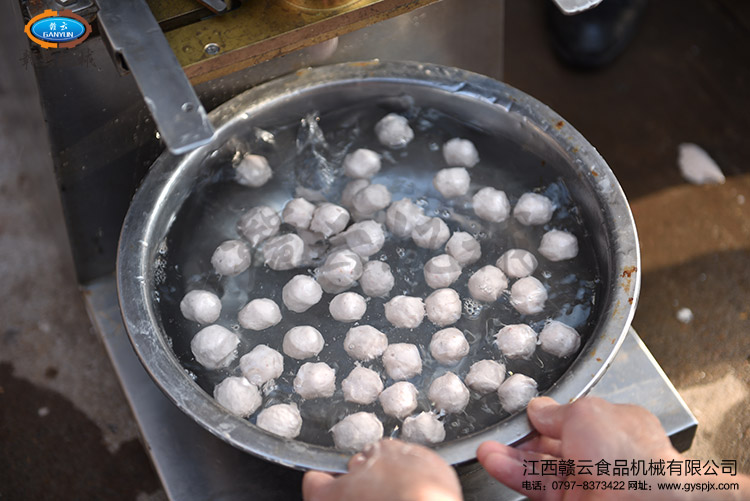 魚丸成型機(jī)成型魚丸